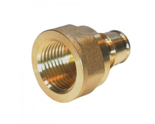 Штуцер с внутренней резьбой латунный для труб PE-Xa 16xG1/2" Тип (QE)